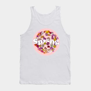 Blooming into Spring Fresh Pink Tank Top